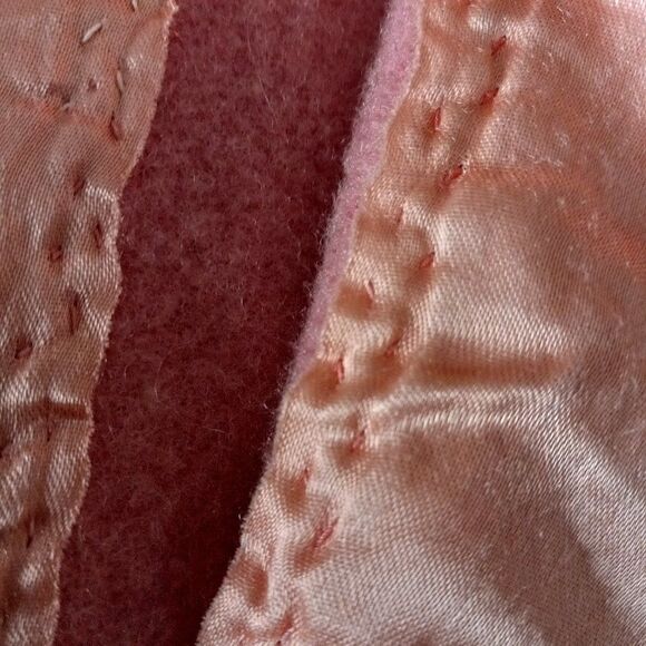 Blanket vintage wool/woolblend 66x61 - Picture 9 of 9